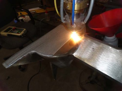 Laser cladding